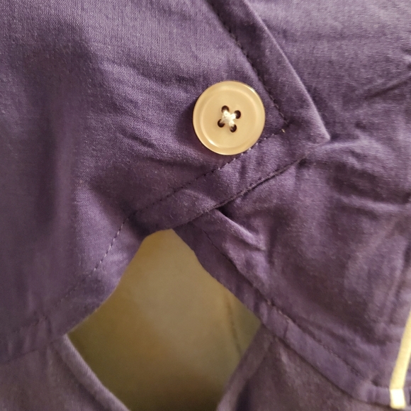 Pacifica by Pacifica Blue Purple Tunic Top - Picture 4 of 6